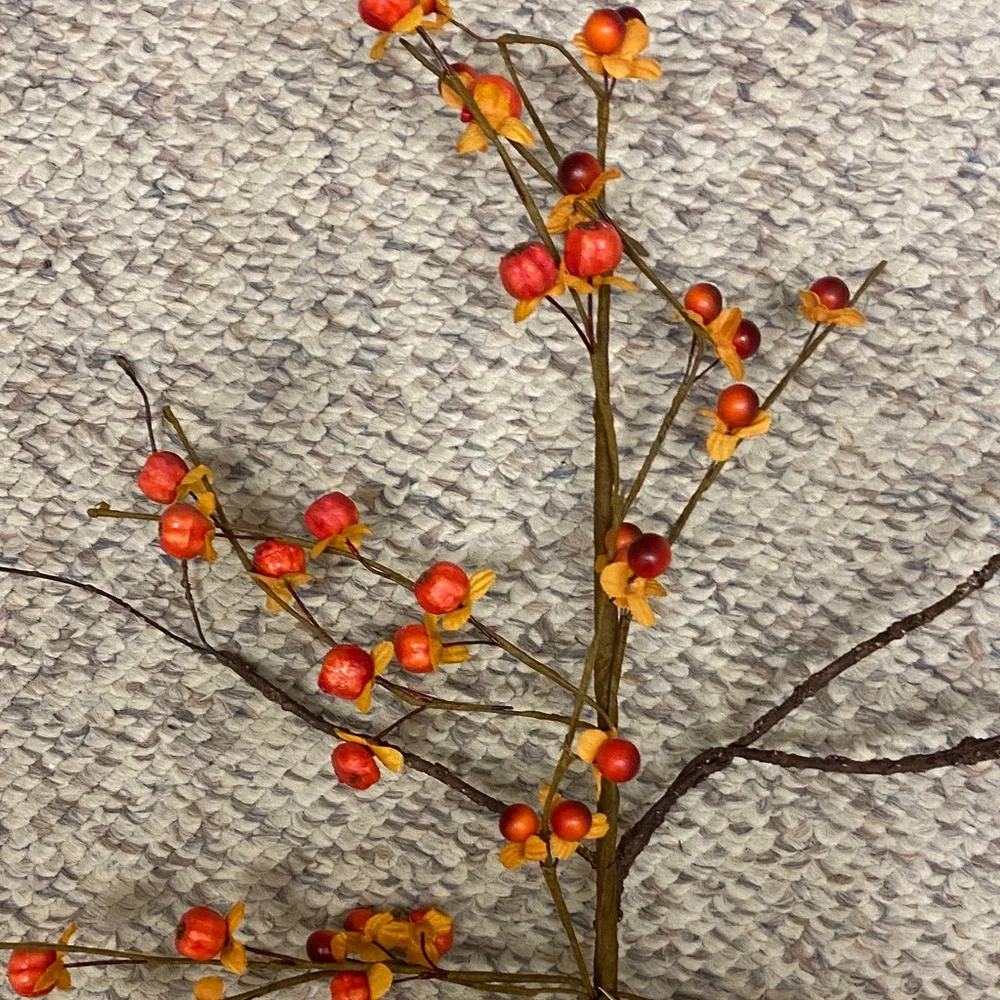 Autumn Berry Branch Home Accent